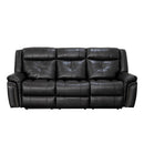 Behold Home 7487-39 Sofa w/ Popout Cup Holders - Belaire Chestnut IMAGE 6