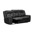 Behold Home 7487-39 Sofa w/ Popout Cup Holders - Belaire Chestnut IMAGE 7