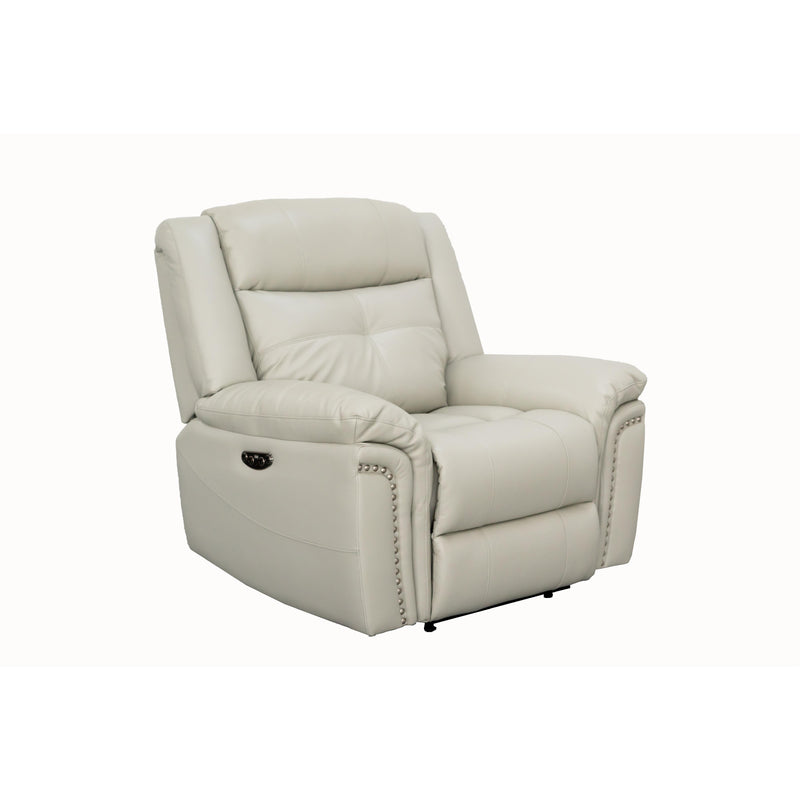 Behold Home 7487-65 Rocker Recliner w/ Popout Cup Holders - Belaire Platinum IMAGE 2