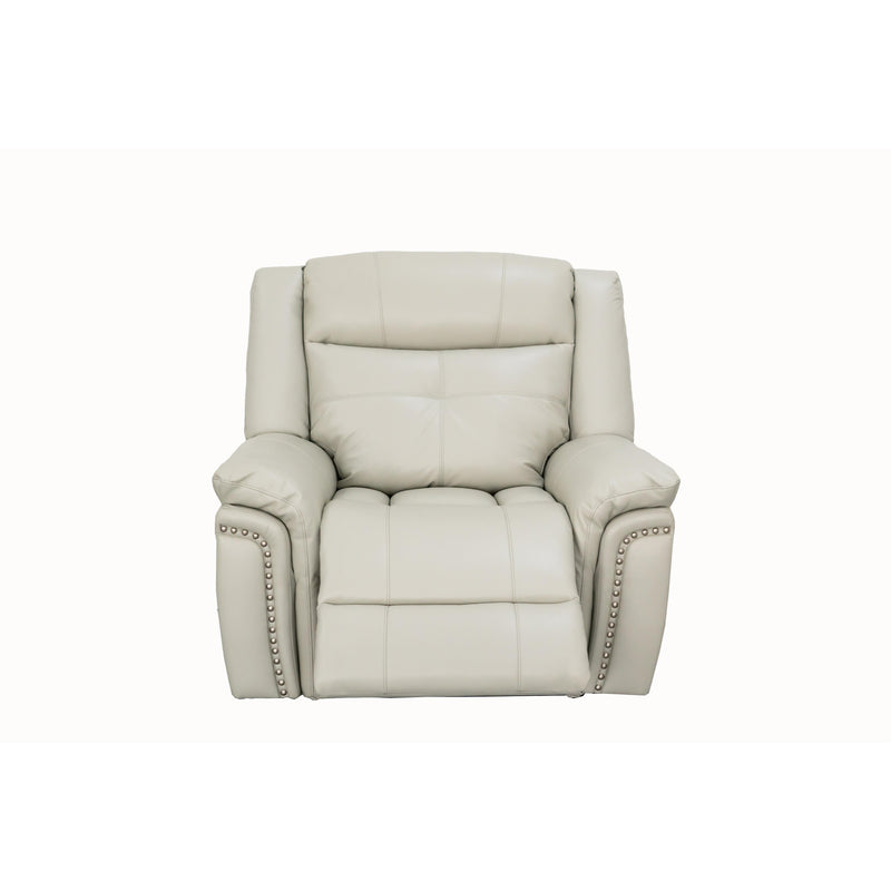 Behold Home 7487-65 Rocker Recliner w/ Popout Cup Holders - Belaire Platinum IMAGE 3