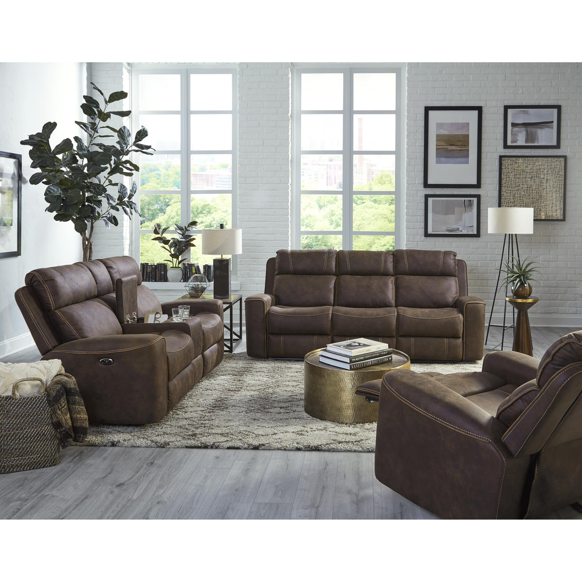 ニカイドウ】a.depeche WARM 2 seat sofa Natural Walnut Wood Two