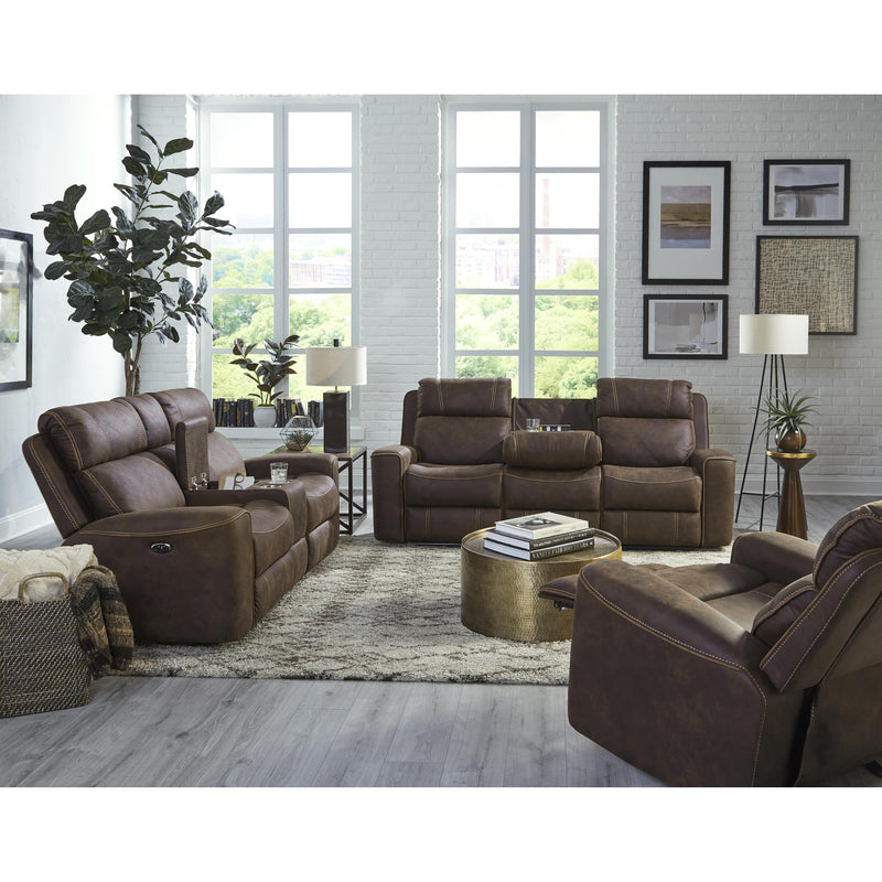 Behold Home 7529-37 Motion Sofa w/ DDT - Telluride Chocolate IMAGE 3