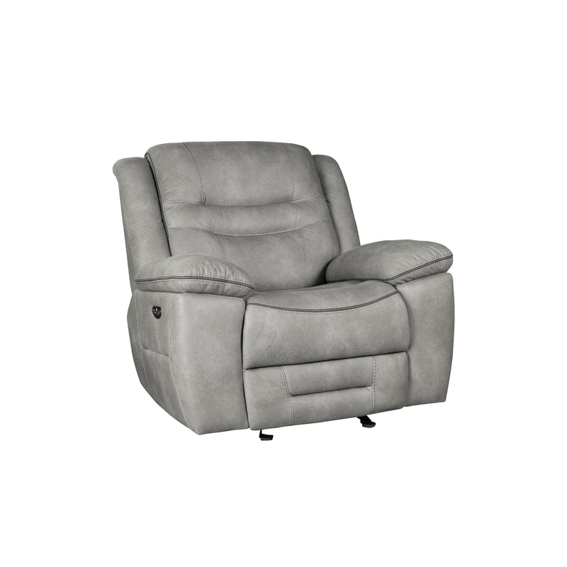 Behold Home 7531-65 Rocker Recliner - Harley Grey IMAGE 4