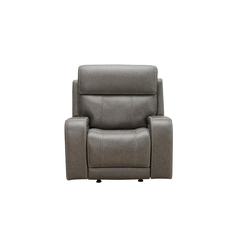 Behold Home 7552-65 Manual Rocker Recliner w Popout Cup Holders - Newport Pewter IMAGE 2