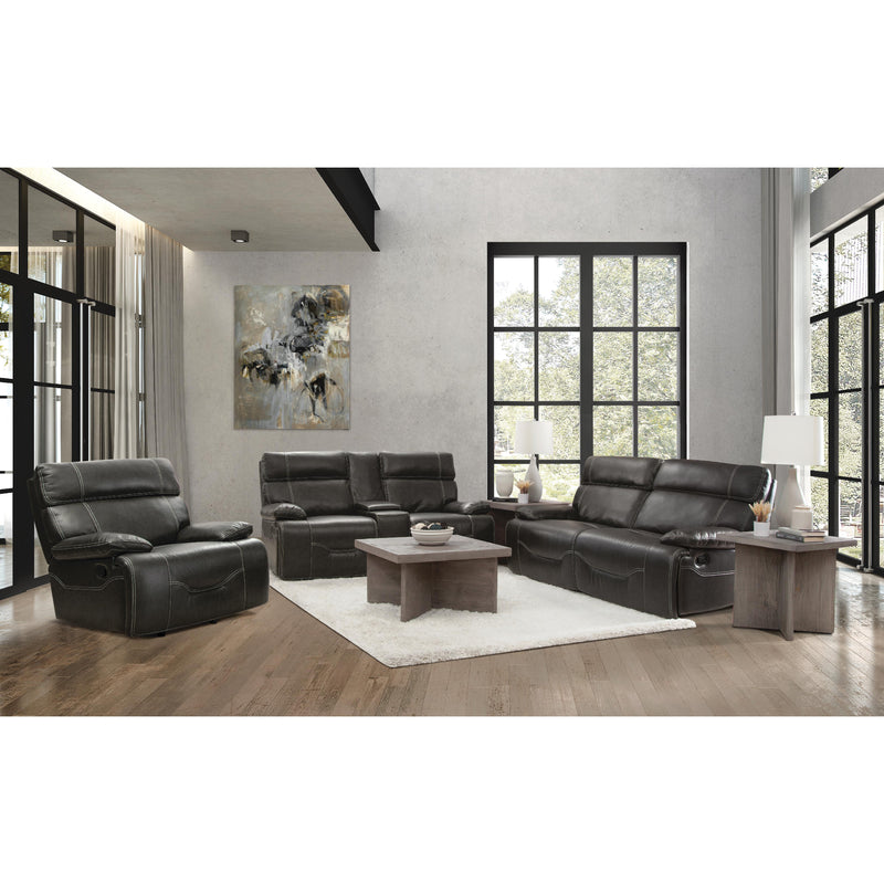 Behold Home 7585-39 Manual Motion Sofa - Meridian Midnight IMAGE 1