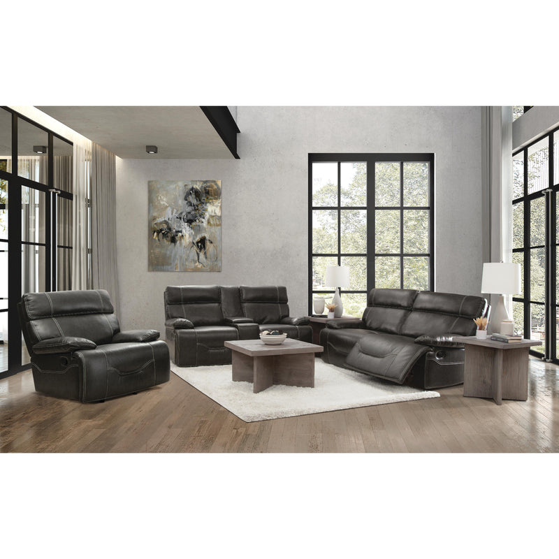 Behold Home 7585-39 Manual Motion Sofa - Meridian Midnight IMAGE 2