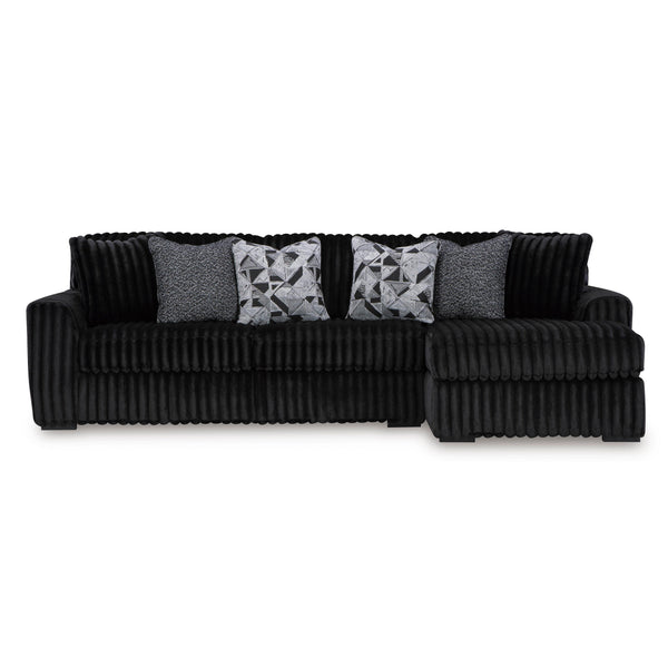Signature Design by Ashley Midnight-Madness 98103S2 2 pc Sectional Sof