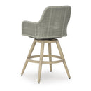  Signature Design by Ashley Seton Creek P798-130 Barstool with Cushion IMAGE 3