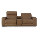  Signature Design by Ashley Magic Man U10700S3 2 pc Power Reclining Sectional Loveseat with Console IMAGE 1