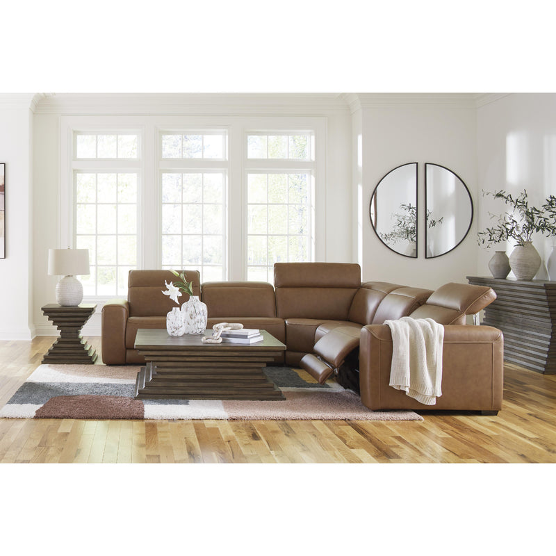  Signature Design by Ashley Magic Man U10700S7 5 pc Power Reclining Sectional IMAGE 3