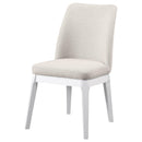  Coaster Furniture Carissa 108302 Upholstered Dining Side Chair - Beige IMAGE 4