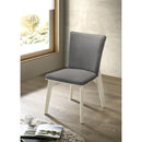  Coaster Furniture Biloxi 108682 Upholstered Dining Side Chair - Grey IMAGE 2