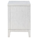 Coaster Furniture Marielle 224842 2-Drawer Nightstand Bedside Table - Distressed White IMAGE 5