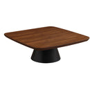  Coaster Furniture Eason 710010 2-piece Coffee Table - Set Walnut and Black IMAGE 3