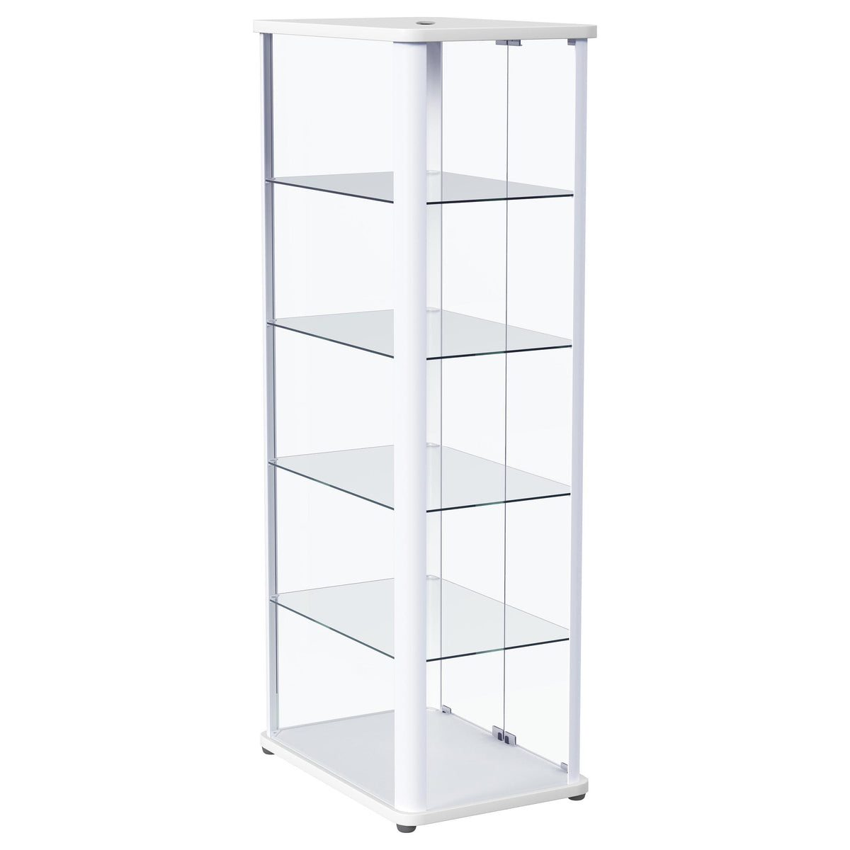 Coaster Furniture Aero 950399 5-shelf Display Curio Cabinet with LED L