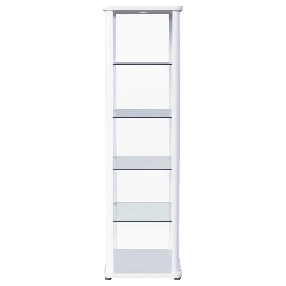 Coaster Furniture Aero 950399 5-shelf Display Curio Cabinet with LED L