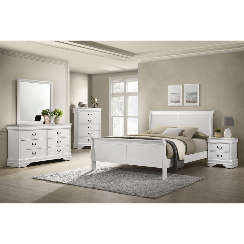 Coaster Furniture Louis Philippe 202443 6-Drawer Dresser - White IMAGE 10
