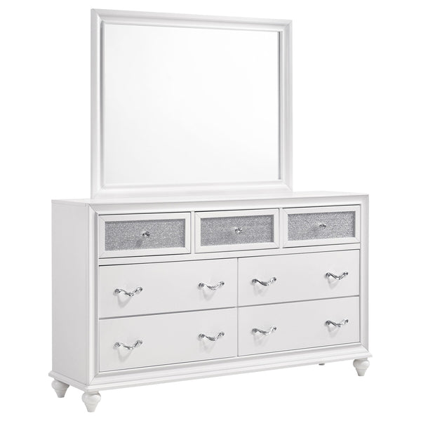 Coaster Furniture Barzini 7-Drawer Dresser with Mirror 205893M IMAGE 1