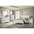  Coaster Furniture Louis Philippe 202441F 47-inch Full Sleigh Panel Bed - White IMAGE 5