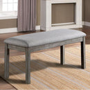 Furniture of America Laquila CM3542GY-BN Bench IMAGE 1
