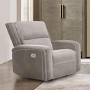  Furniture of America Vasilios CM9914ST-CH-PM Power Recliner IMAGE 1