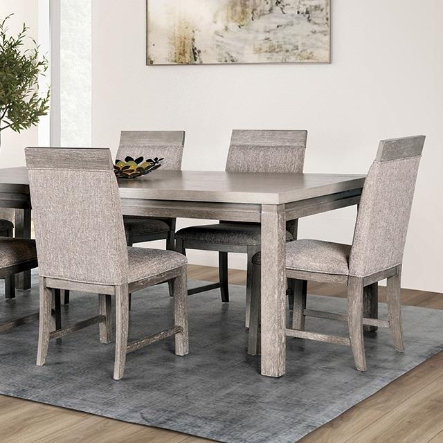 Furniture of America Vestby FM3597GY-T Dining Table IMAGE 1