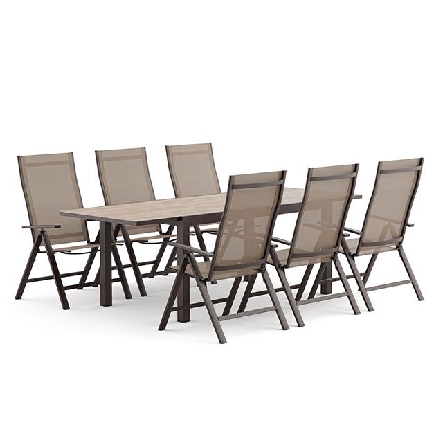 Furniture of America Monza GM-2028-2PK Adjustable Chairs IMAGE 2