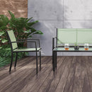  Furniture of America Ibiza LA-A017GR-4PK 4 pc Sling Set K/D IMAGE 1
