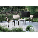  Furniture of America Ibiza LA-A017LB-4PK 4 pc Sling Set K/D IMAGE 3