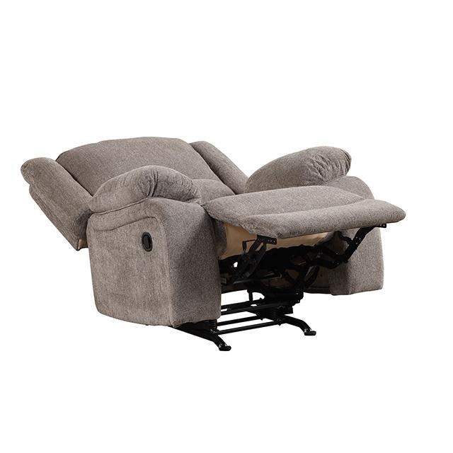 Furniture of America Cosimo NX6003GY-CH Manual Recliner IMAGE 2