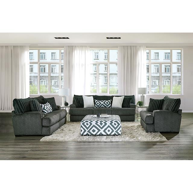 Furniture of America Loughlin SM5195-LV Loveseat IMAGE 2