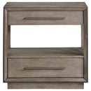  Coaster Furniture Durango 223272 2-Drawer Nightstand Bedside Table - Taupe Oak IMAGE 2
