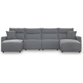  Signature Design by Ashley Modmax 65906S11 4 pc Power Reclining Sectional with Chaise IMAGE 1