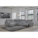  Signature Design by Ashley Modmax 65906S19 6 pc Power Reclining Sectional with Chaise IMAGE 2