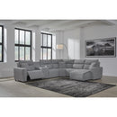  Signature Design by Ashley Modmax 65906S6 6 pc Power Reclining Sectional with Chaise IMAGE 2