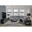  Signature Design by Ashley Modmax 65906S7 7 pc Power Reclining Sectional with Chaise IMAGE 4