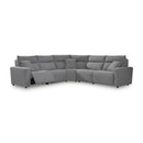  Signature Design by Ashley Modmax 65906S8 5 pc Power Reclining Sectional IMAGE 1