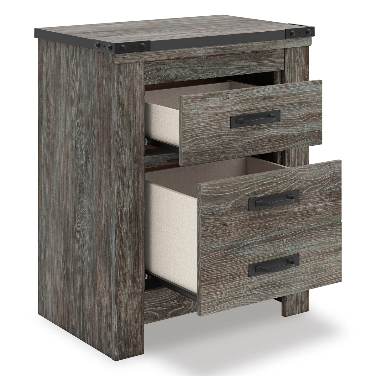 Signature Design by Ashley Frandern B4480-92 Two Drawer Night Stand