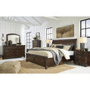  Millennium Porter B697B45 King Sleigh Storage Bed IMAGE 9