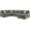  Signature Design by Ashley Clarington PC48405S6 3 pc Sleeper Sectional with Chaise IMAGE 1