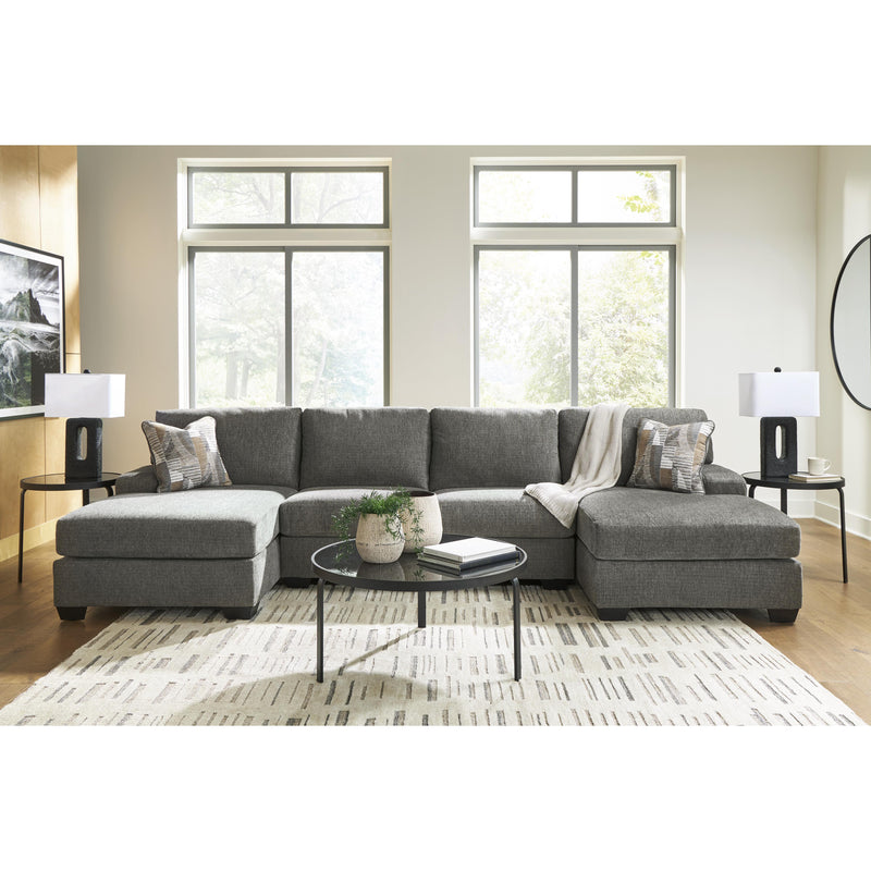 Signature Design by Ashley Clarington PC48405S7 3 pc Sleeper Sectional with Double Chaise IMAGE 4