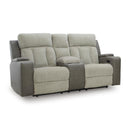Signature Design by Ashley WhipLash Power Reclining Loveseat with Console PC6320418 IMAGE 1