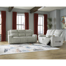 Signature Design by Ashley Forest Lake PC6420318 Power Reclining Loveseat with Console and Adjustable Headrest IMAGE 13