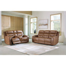 Signature Design by Ashley Knightington PCU1160018A Power Reclining Loveseat Audio Console IMAGE 13