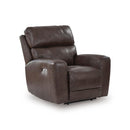 Signature Design by Ashley Crossplex PCU6450613 Power Recliner with Adjustable Headrest IMAGE 1