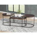  Signature Design by Ashley Vanmore T199-13 Occasional Table Set IMAGE 4