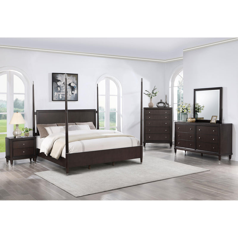 Coaster Furniture Emberlyn 223063M 6-Drawer Dresser with Mirror - Brown IMAGE 10