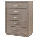 Coaster Furniture Kenora 224855 5-Drawer Bedroom Chest - Barley Brown IMAGE 3