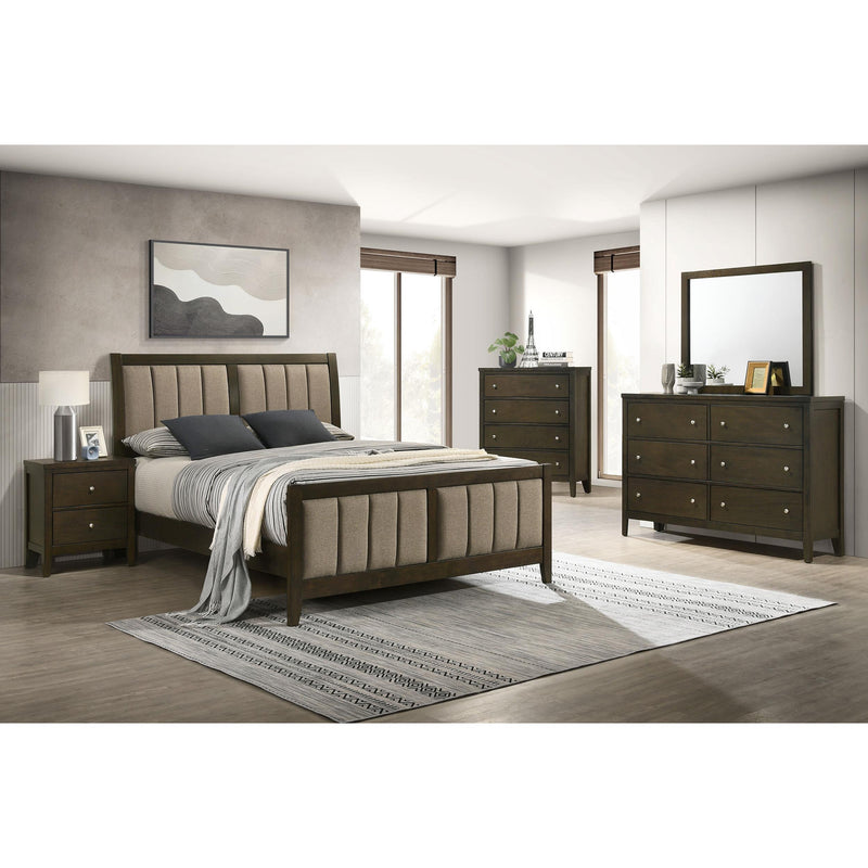 Coaster Furniture Wilkes 224421F 51-inch Upholstered Full Bed - Dark Cocoa IMAGE 7