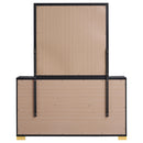  Coaster Furniture Marceline 222833M 6-Drawer Dresser with Mirror - Black IMAGE 6